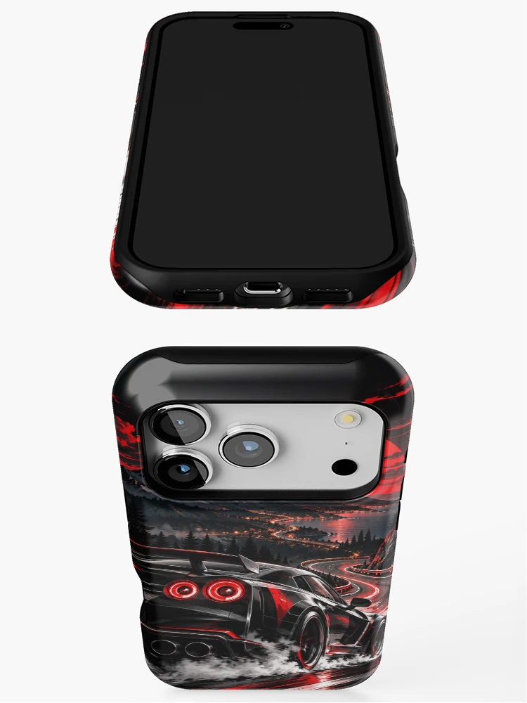 Thumbnail 3 of 4, iPhone Case, High Speed Racing Machine designed and sold by Smoimi.
