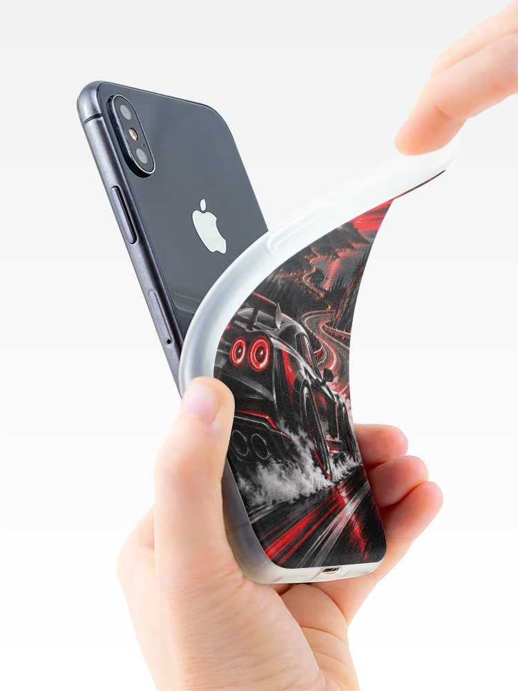 Thumbnail 4 of 5, iPhone Case, High Speed Racing Machine designed and sold by Smoimi.