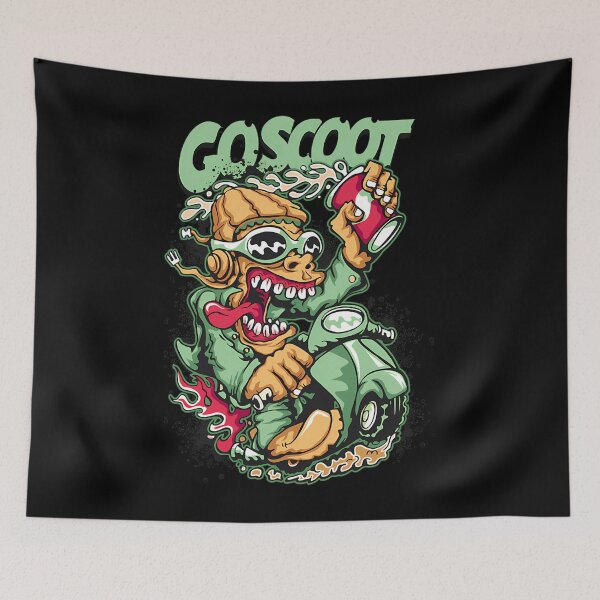 Item preview, Hello Riders Go Scoot designed and sold by designs-leung.