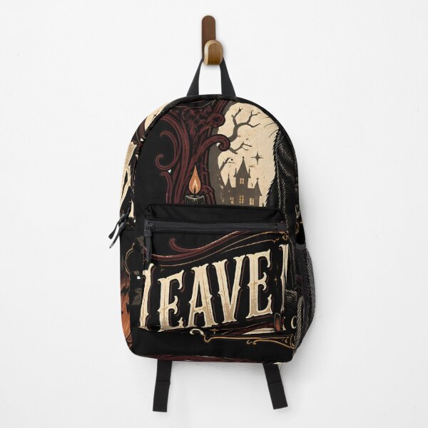Item preview, Leave Me Alone — Black Cat Halloween designed and sold by KristenosNehk.
