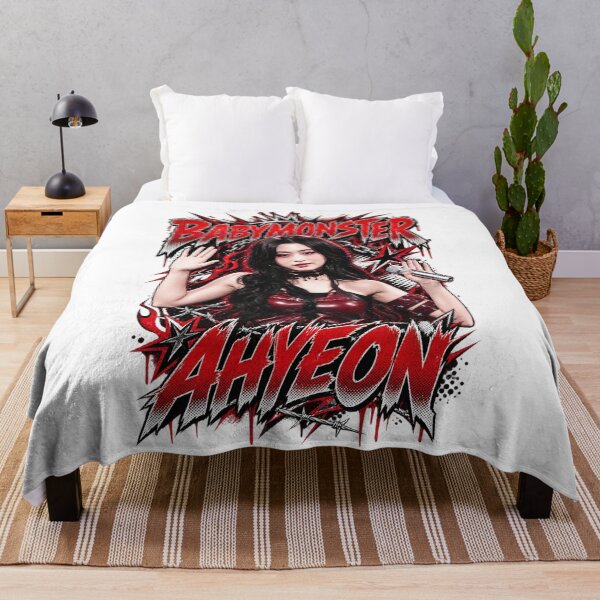 Item preview, BABYMONSTER Ahyeon High Note Power Spiky Metal Art designed and sold by Valereekmerch.