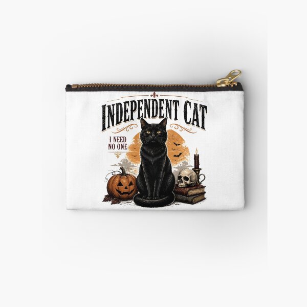 Item preview, Independent Cat — Black Cat Halloween designed and sold by KristenosNehk.