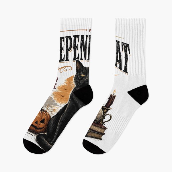 Item preview, Independent Cat — Black Cat Halloween designed and sold by KristenosNehk.