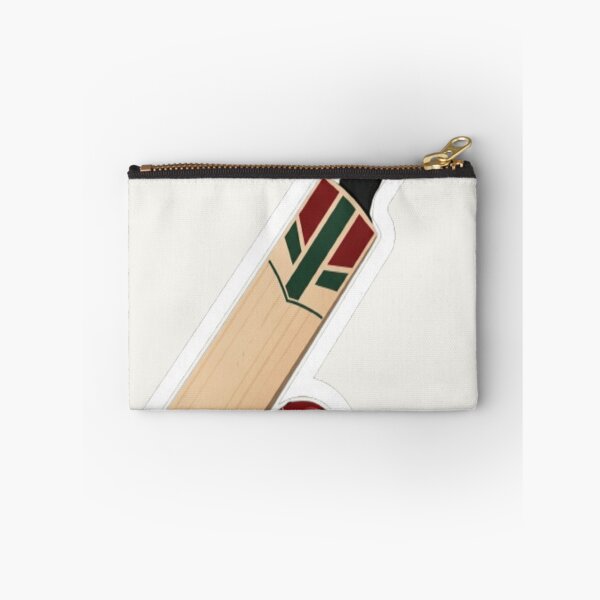 Item preview, Cricket Bat and Ball warm white designed and sold by StickersRyous.