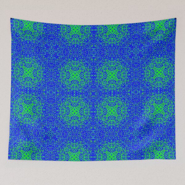 Item preview, Blue and Green Speckled Pattern designed and sold by Amanda1775.