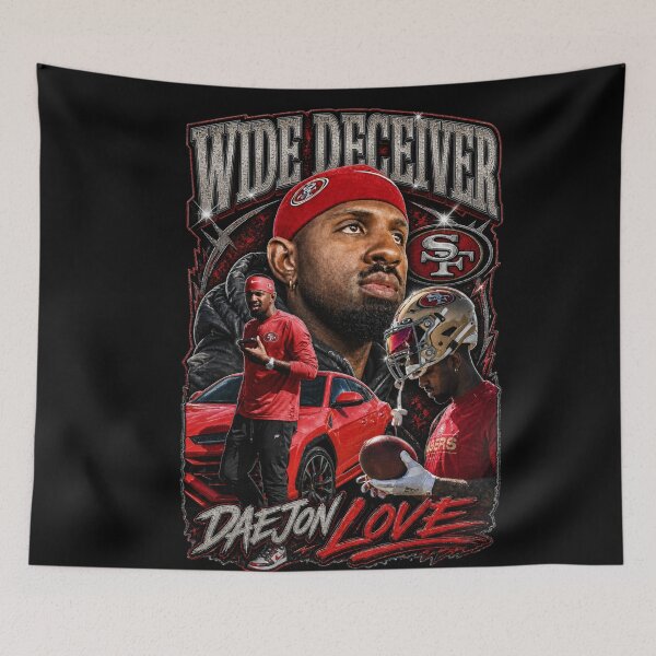 Item preview, Wide Deceiver - Daejon Love designed and sold by Primotees.