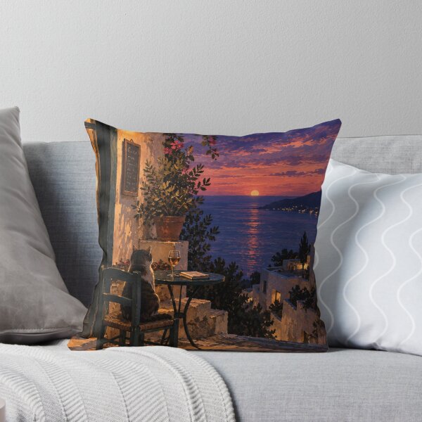 Item preview, Mediterranean Twilight Terrace designed and sold by Glottopia.