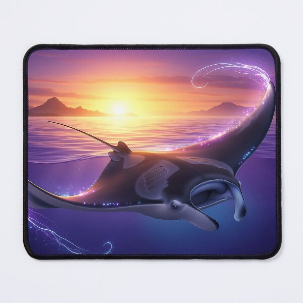 Item preview, Sparkling Manta Ray — Grace of the Pacific designed and sold by Hawaii26.