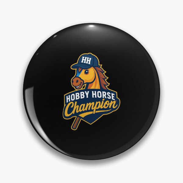 Item preview, Hobby Horse Champion Mascot Logo designed and sold by EDUARREYNOL.