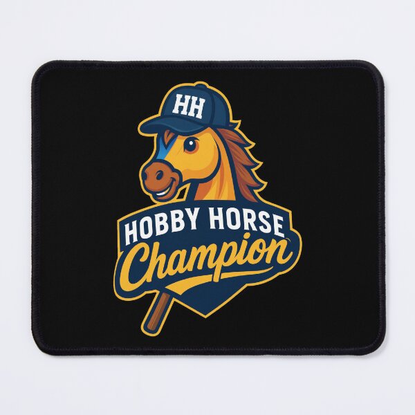 Item preview, Hobby Horse Champion Mascot Logo designed and sold by EDUARREYNOL.