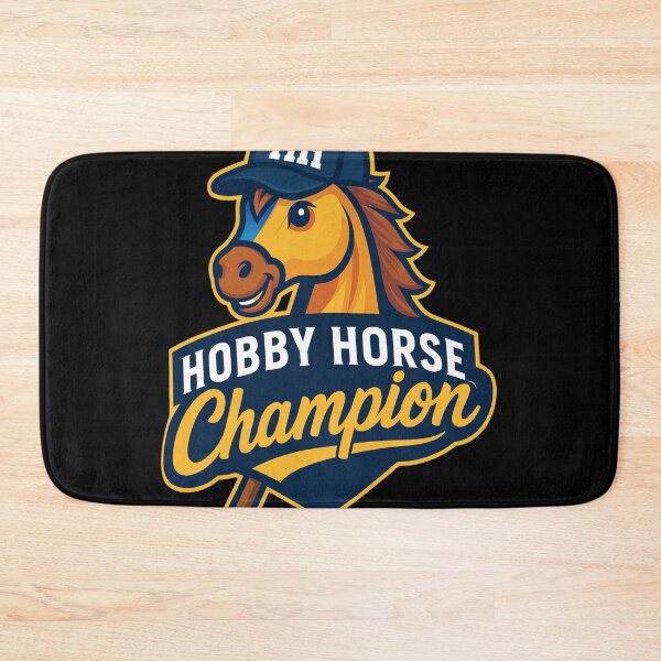 Item preview, Hobby Horse Champion Mascot Logo designed and sold by EDUARREYNOL.