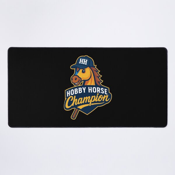 Item preview, Hobby Horse Champion Mascot Logo designed and sold by EDUARREYNOL.