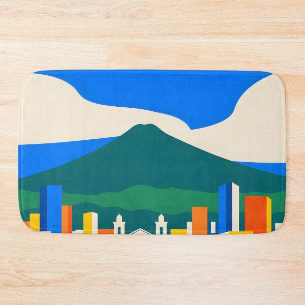 Item preview, Colorful City and Volcano Landscape designed and sold by GutyzDesignsES.