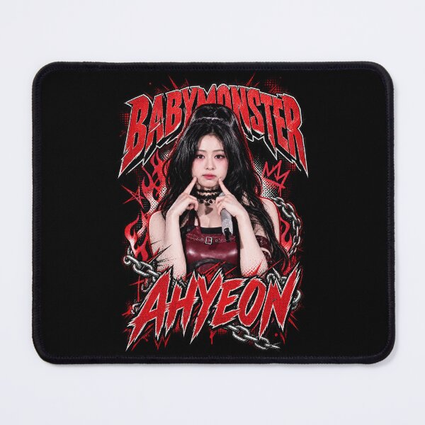 Item preview, Heavy Metal Gothic Typography BABYMONSTER Ahyeon Live Stage designed and sold by Valereekmerch.