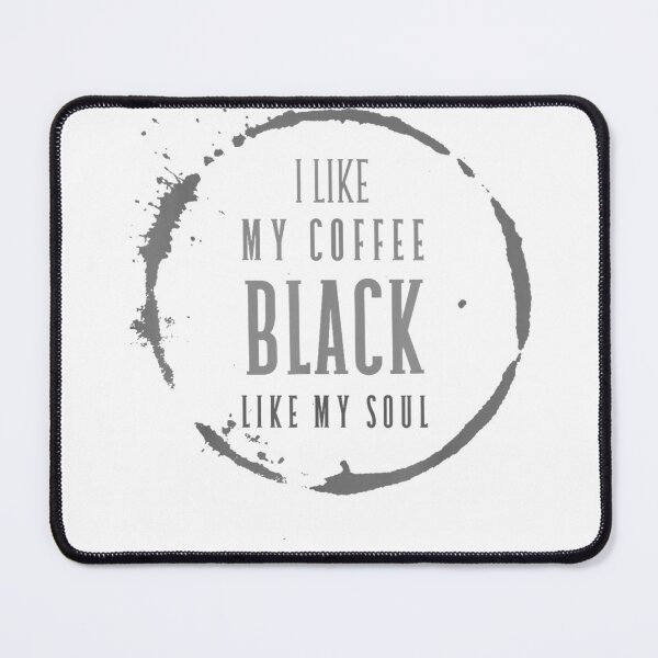 Item preview, Coffee I Like My Coffee Black Like My Soul Coffee Lover T-Shirt designed and sold by Djtahar15.