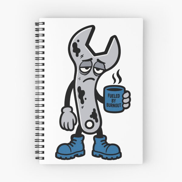 Item preview, Mechanic Burnout Tired Wrench Coffee designed and sold by Alphakenon.
