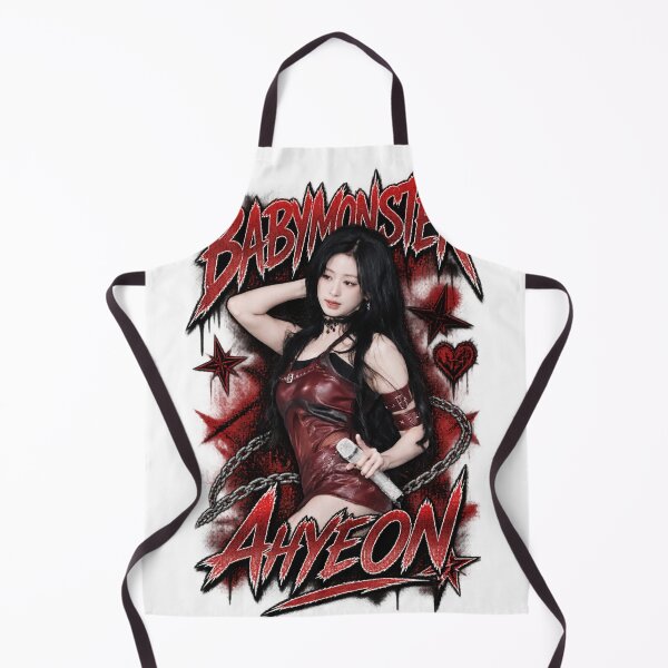 Item preview, Aggressive Red Graphic BABYMONSTER Ahyeon Vocal Ace designed and sold by Valereekmerch.