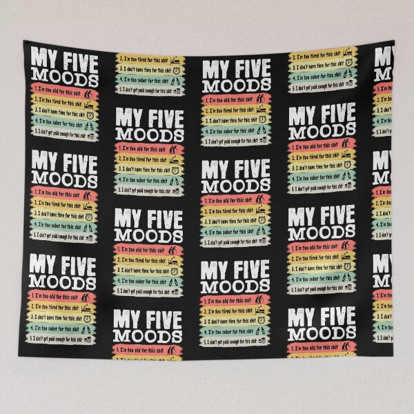 Item preview,  My Five Moods designed and sold by JackJone.