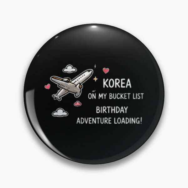 Item preview, Korea Birthday Shirt, Korean Travel Gift, Korea Bucket List Tee, Korean Culture Gift, Cute Birthday Gift for Women designed and sold by SunAndJune.