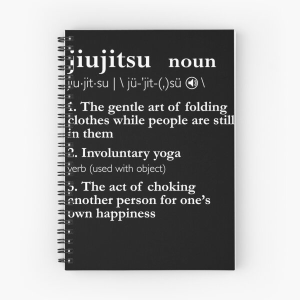 Item preview, Brazilian Jiu Jitsu Funny Jiu Jitsu Definition BJJ designed and sold by MarlaMaloneShop.