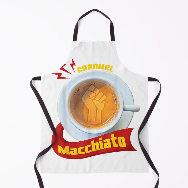 Item preview, Coffee Lover T-Shirt - Caramel Macchiato - BLM Fist T-Shirt designed and sold by Magoya Store ⭐⭐⭐⭐⭐.
