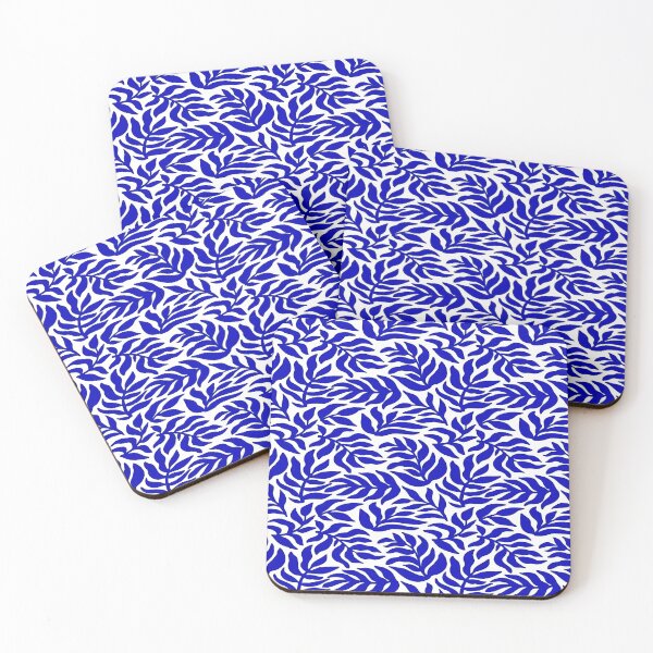 Item preview, Indigo Leaves designed and sold by ViaARTfactory.