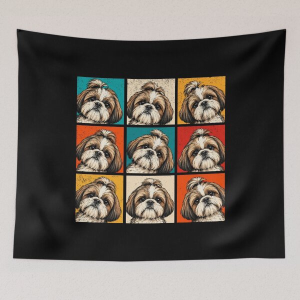 Item preview, POP ART - SHIH TZU | Pets and Dogs lovers for Men and Women t-shirt designed and sold by panchiTWO.