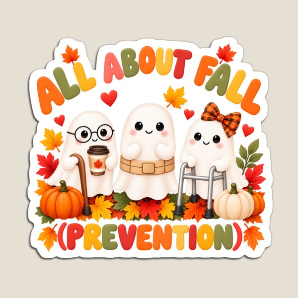 Item preview, All About Fall Prevention Cute Ghosts designed and sold by KireVeronica.