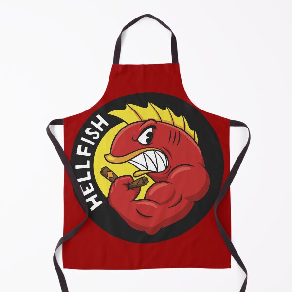 Item preview, Flying Hellfish Simpsons Abe Simpson Tattoo - Logo Retro Badge Art designed and sold by killem667.