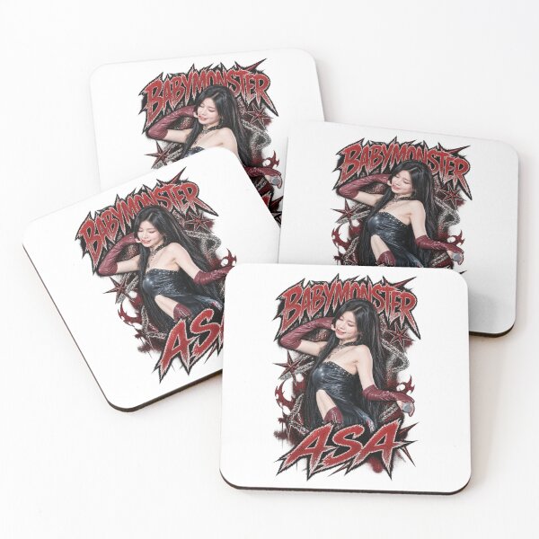 Item preview, BABYMONSTER Asa Fast Rap Flow Spiky Metal Visual designed and sold by Valereekmerch.