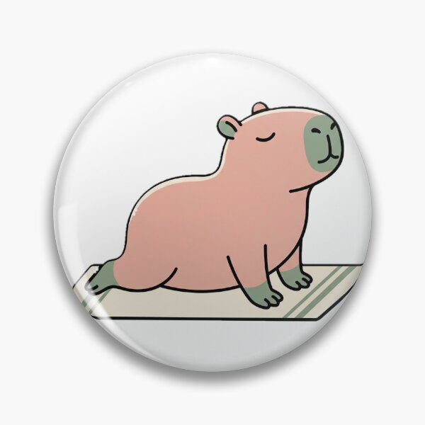 Item preview, Deadlift Capybara – Funny Gym Animal Design designed and sold by Sleonheart.