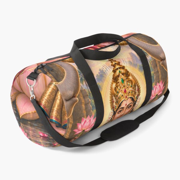 Item preview, Gaja Lakshmi – Goddess of Prosperity with Elephants | Ashta Lakshmi Art designed and sold by Homyar.
