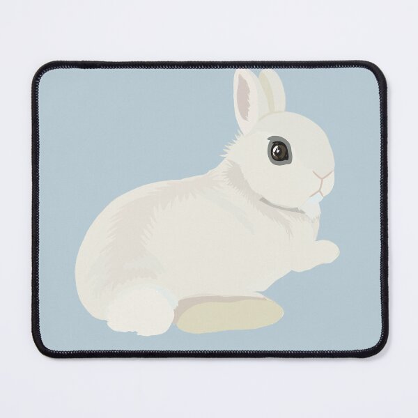Item preview, Bunny butt white Dwarf Hotot designed and sold by tayaan.