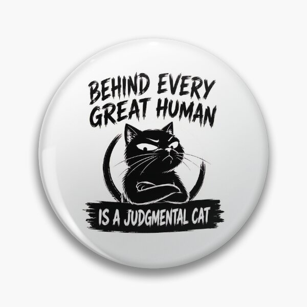 Item preview, Judgmental Cat Funny Quote designed and sold by OlyvieArt.