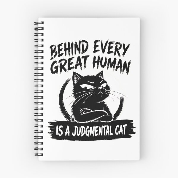 Item preview, Judgmental Cat Funny Quote designed and sold by OlyvieArt.