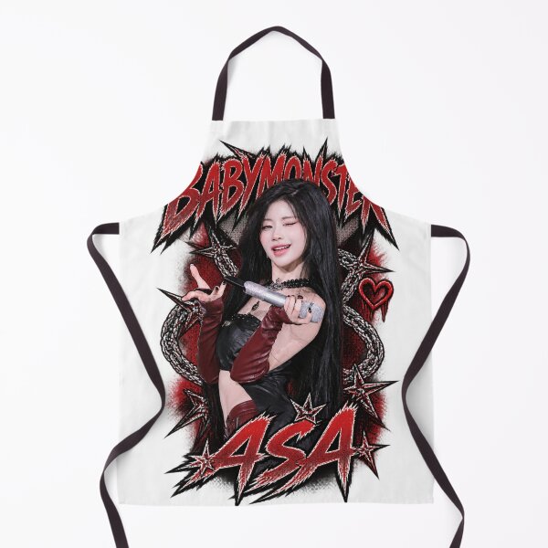 Item preview, Red Gothic Graffiti Style BABYMONSTER Asa Live Stage Energy designed and sold by Valereekmerch.