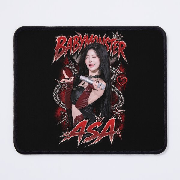 Item preview, Red Gothic Graffiti Style BABYMONSTER Asa Live Stage Energy designed and sold by Valereekmerch.