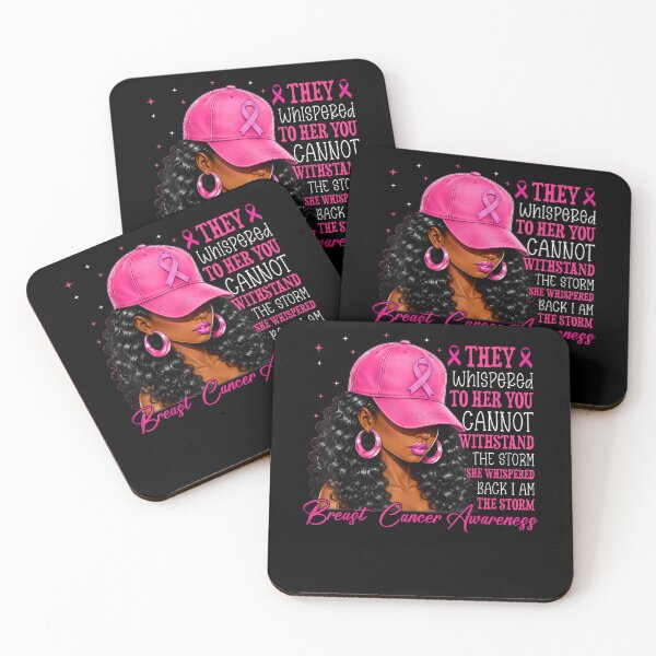 Item preview, Breast Cancer Shirts Black Women I Am Storm Pink Ribbon designed and sold by MarlaMaloneShop.