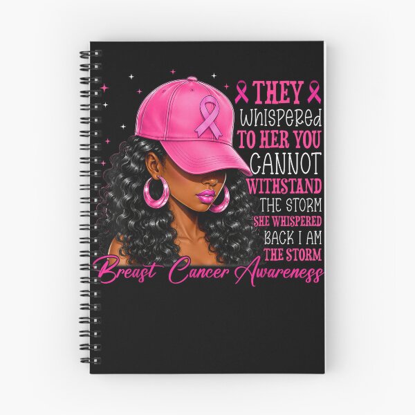 Item preview, Breast Cancer Shirts Black Women I Am Storm Pink Ribbon designed and sold by MarlaMaloneShop.
