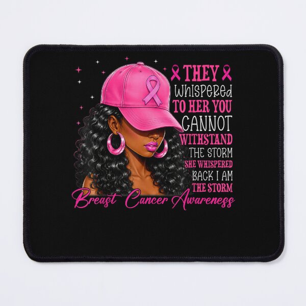 Item preview, Breast Cancer Shirts Black Women I Am Storm Pink Ribbon designed and sold by MarlaMaloneShop.