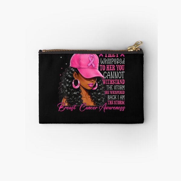 Item preview, Breast Cancer Shirts Black Women I Am Storm Pink Ribbon designed and sold by MarlaMaloneShop.