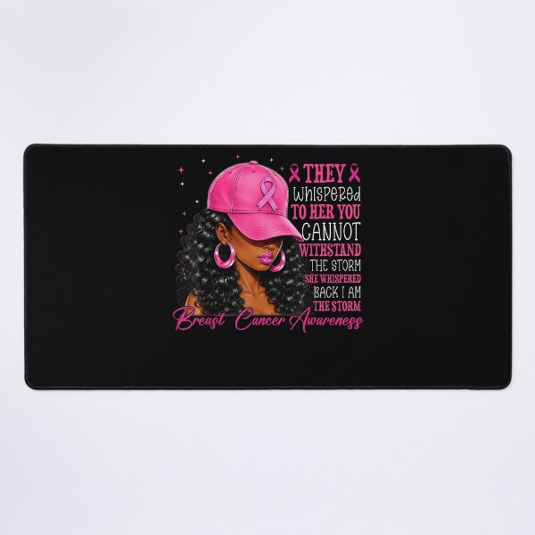 Item preview, Breast Cancer Shirts Black Women I Am Storm Pink Ribbon designed and sold by MarlaMaloneShop.