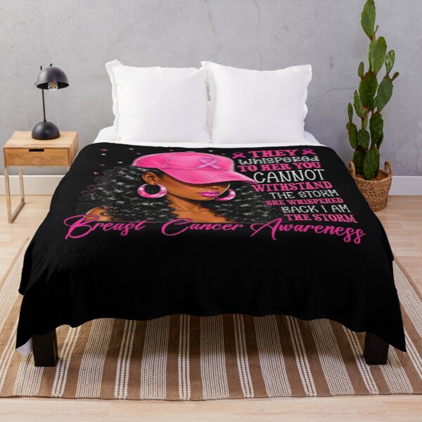 Item preview, Breast Cancer Shirts Black Women I Am Storm Pink Ribbon designed and sold by MarlaMaloneShop.