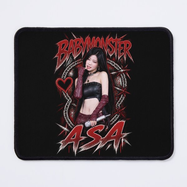 Item preview, Industrial Rock Graphic BABYMONSTER Asa Iconic Stage designed and sold by Valereekmerch.