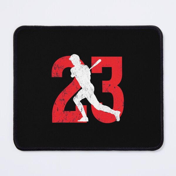Item preview, Vintage Number 23 Baseball Batter Silhouette designed and sold by DANAROADNAX.
