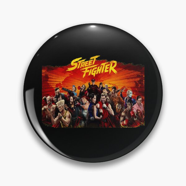 Item preview, Street_Fighter Ready Set Fight Poster Art designed and sold by StrawberHamster.