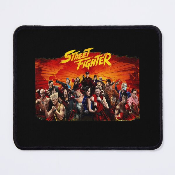 Item preview, Street_Fighter Ready Set Fight Poster Art designed and sold by StrawberHamster.