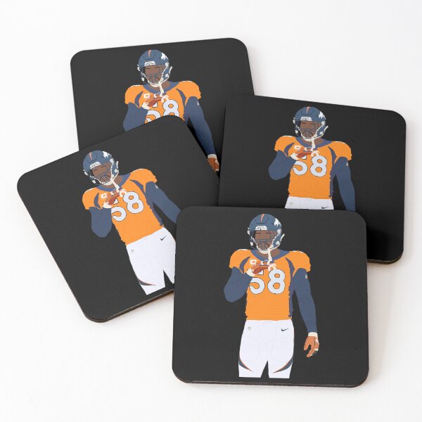 Item preview, Von Miller Denver Broncos Art designed and sold by TheMerchantt.