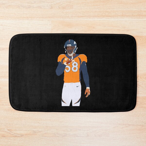 Item preview, Von Miller Denver Broncos Art designed and sold by TheMerchantt.