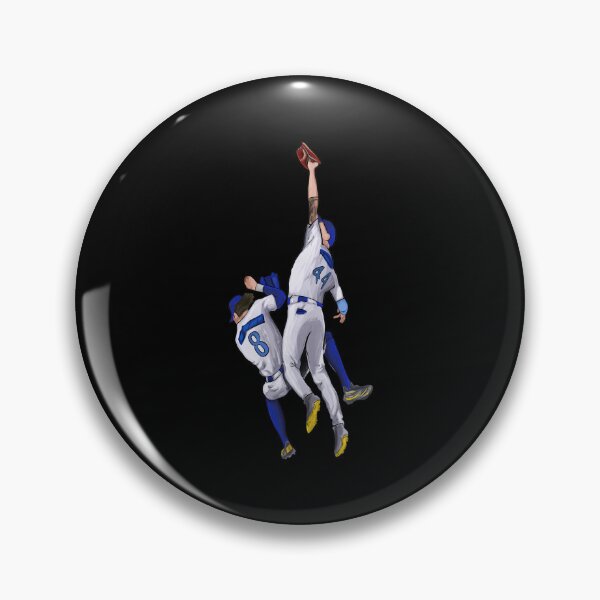 Item preview, Blue Heaven Double Catch Baseball Art designed and sold by DANAROADNAX.